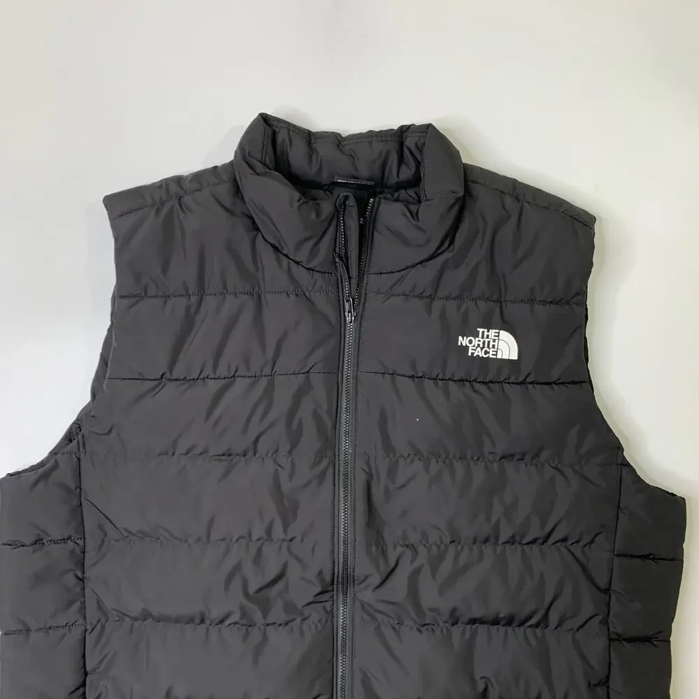 The North Face Vest Mens XL Extra Large Black Aconcagua Down Filled Insulated